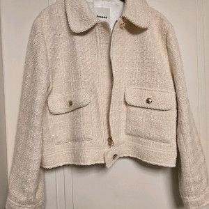 Sandro 24 산드로 아이보리 트위드 자켓