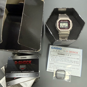 지샥 GMW-B5000 mrg 커스텀 실버 이미지