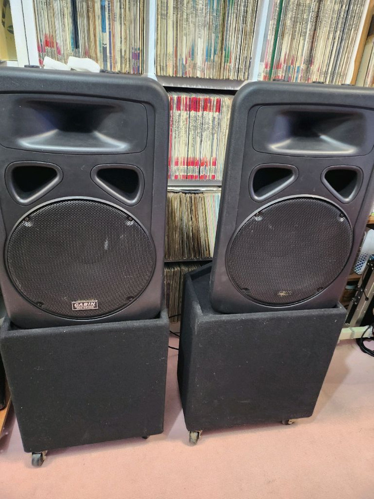 캐빈.15인지스피커.스텐드셋트--2