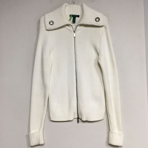 랄프로렌폴로 여성 빅카라 니트집업 S