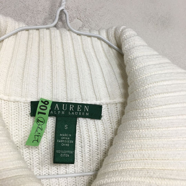 랄프로렌폴로 여성 빅카라 니트집업 S--1