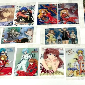 에반게리온 레이 아스카 웨하스 카드 카오루 신지 피규어누이고전굿즈 이미지