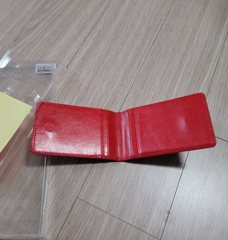 (새상품) 레드 4포켓 카드지갑 이미지