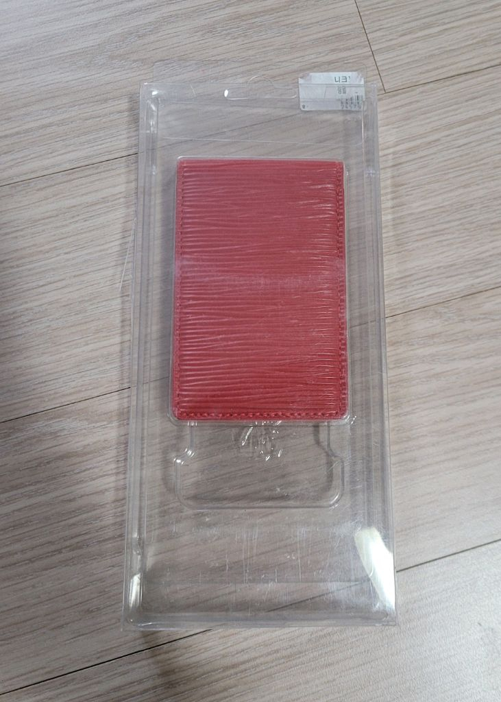 (새상품) 레드 4포켓 카드지갑 이미지