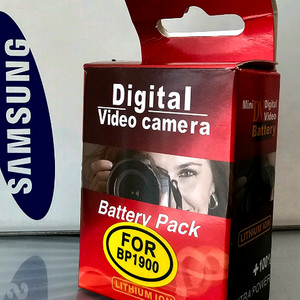 삼성 NX1 카메라 배터리 BP1900 새제품 / 대용량 / 밧데리