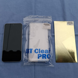 갤럭시 퀀텀 5 아이스블루 단품 (케이스 + 유리필름 증정)