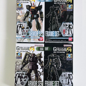 건담 G프레임 FA REAL TYPE SELECTION 미개봉 일괄 이미지