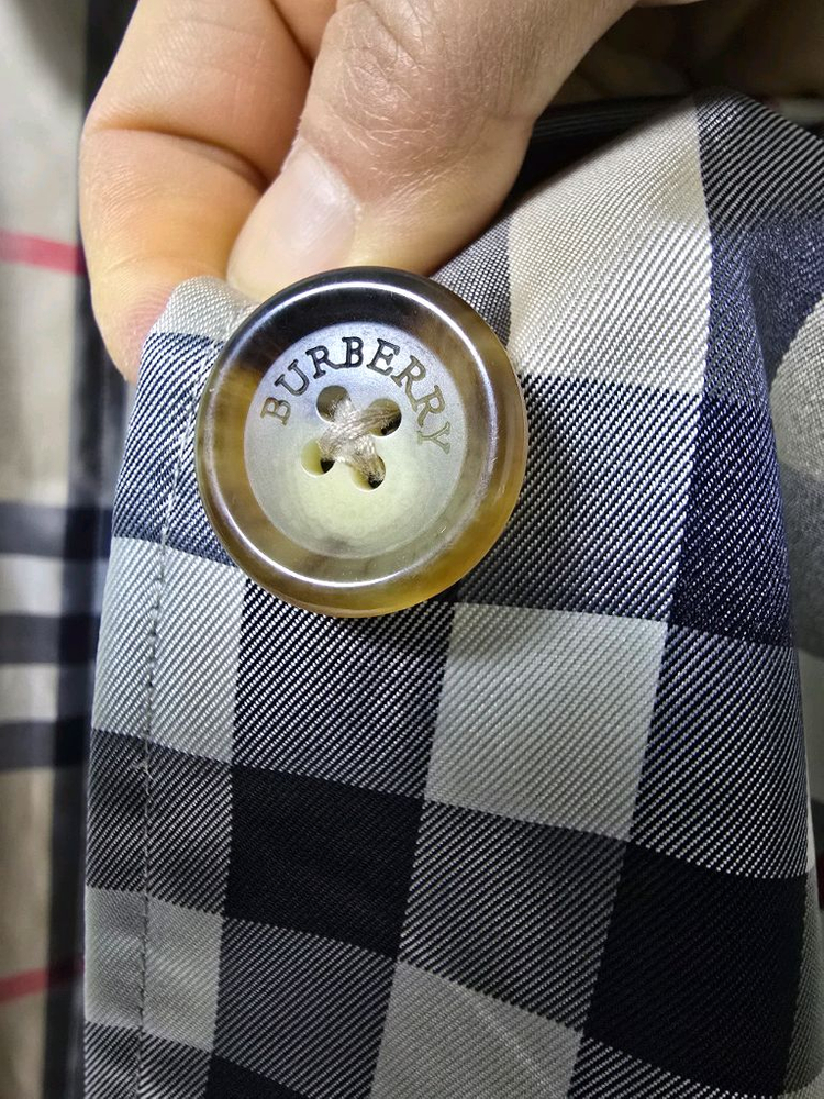 버버리 바람막이코트 레인코트 UK8 운포--7