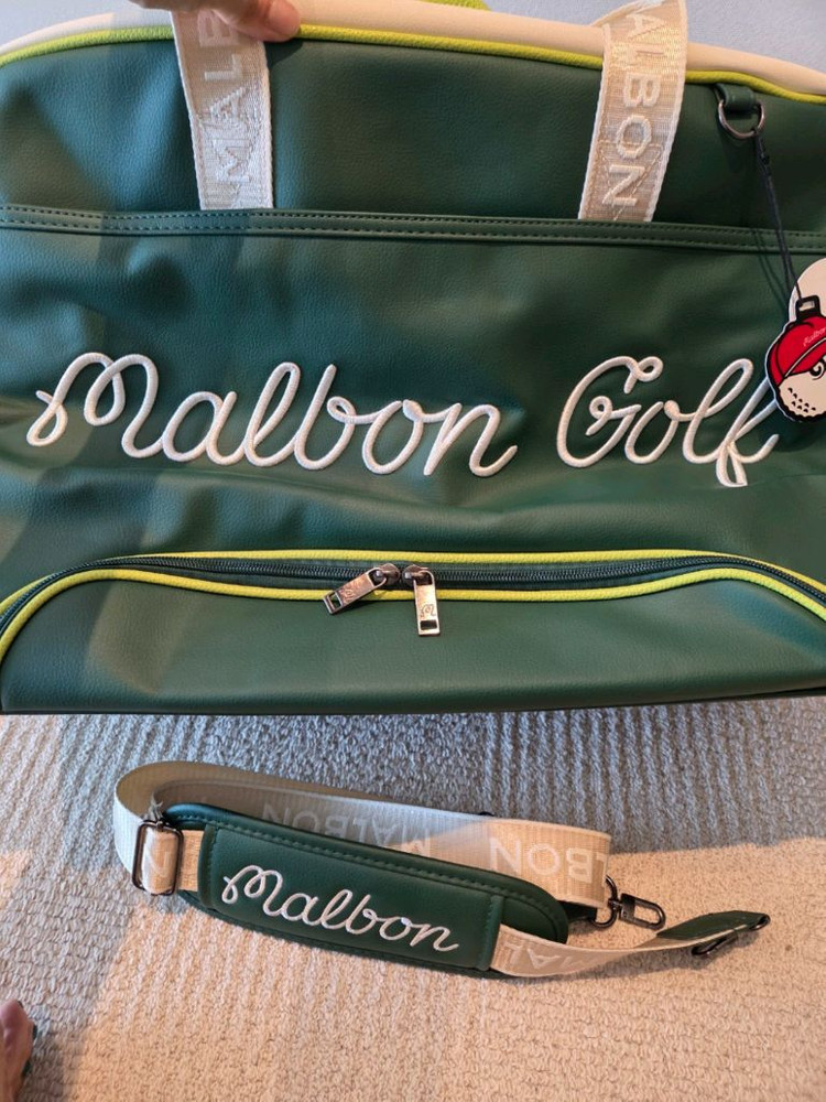 국내당일발송 말본골프백 캐디백 보스턴백 그린 이미지