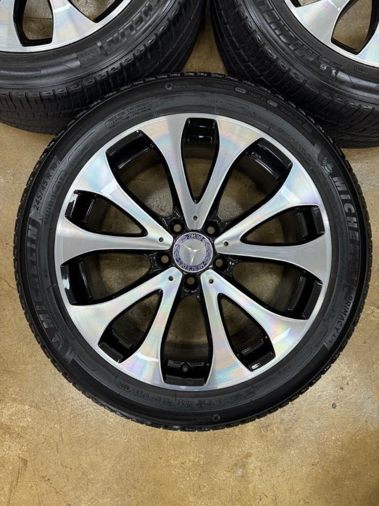 벤츠 E클래스 W213 18인치 정품 휠타이어 팝니다 이미지