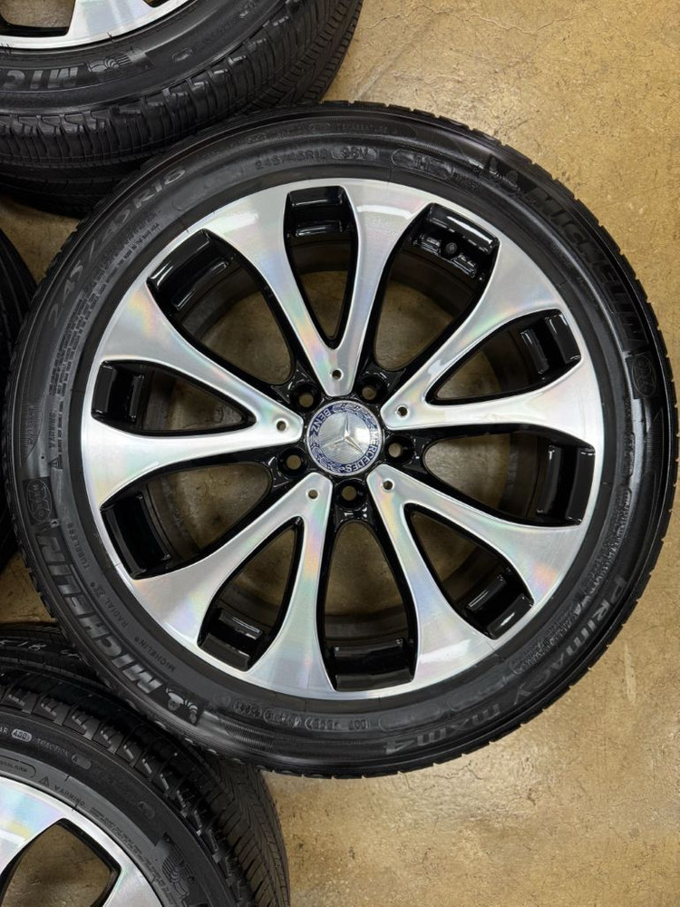 벤츠 E클래스 W213 18인치 정품 휠타이어 팝니다 이미지