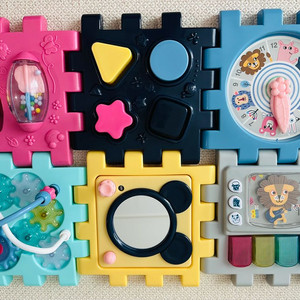 하베브릭스 6 in 1 변신큐브 아기 장난감 터미타임