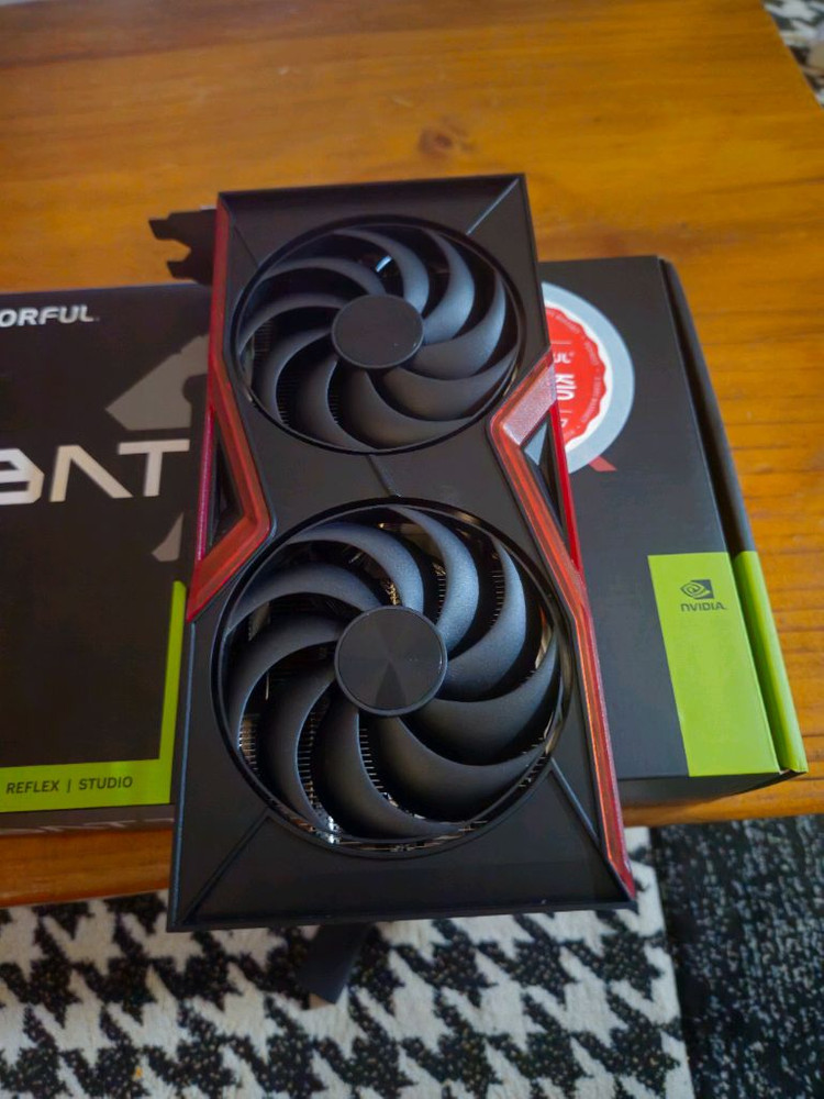 [Colorful] 지포스 RTX 5060 Ti 토마호크 DUO D7 8GB RGB 갬성 이미지