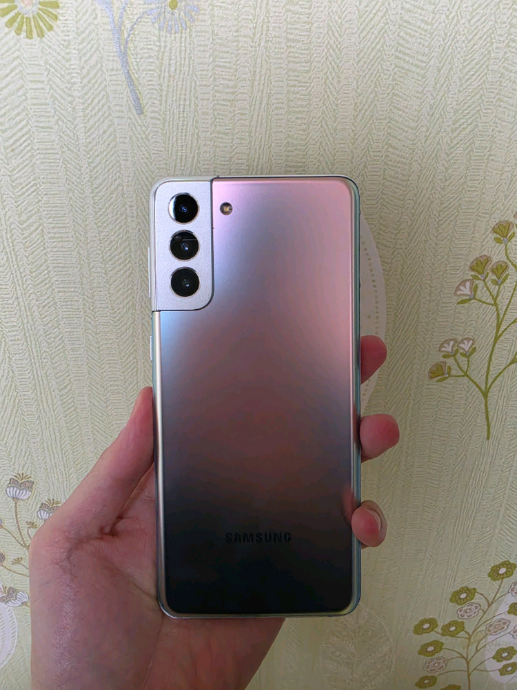 갤럭시 S21+ 256GB 팬텀실버 팝니다.--1