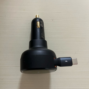 베이스어스 차량용 초고속 충전기 시거잭 C타입 60W 릴케이블