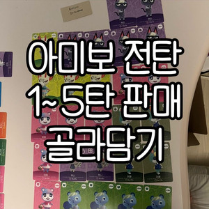 아미보카드 전탄 골라담기 쭈니 미첼 등 이미지