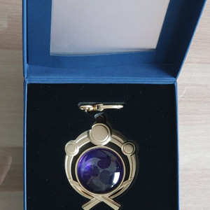 원신 이나즈마 번개 신의 눈 키링 이미지