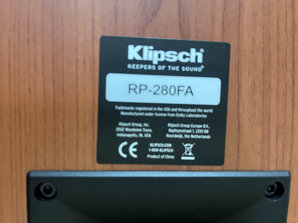 클립쉬 RP- 280FA 스피커--8