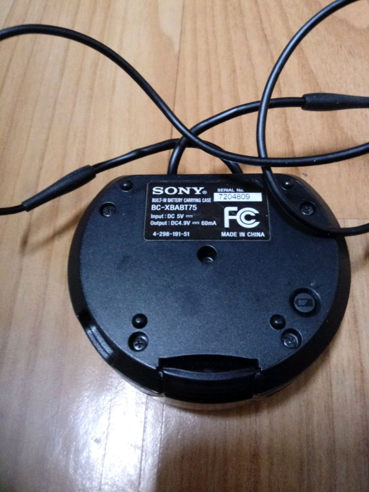 소니 블루투스이어폰 BC-XBABT75--2