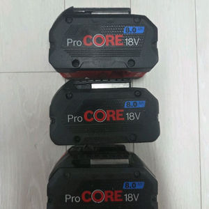 보쉬 정품 배터리 프로코어 8.0