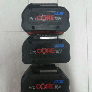 보쉬 정품 배터리 프로코어 8.0