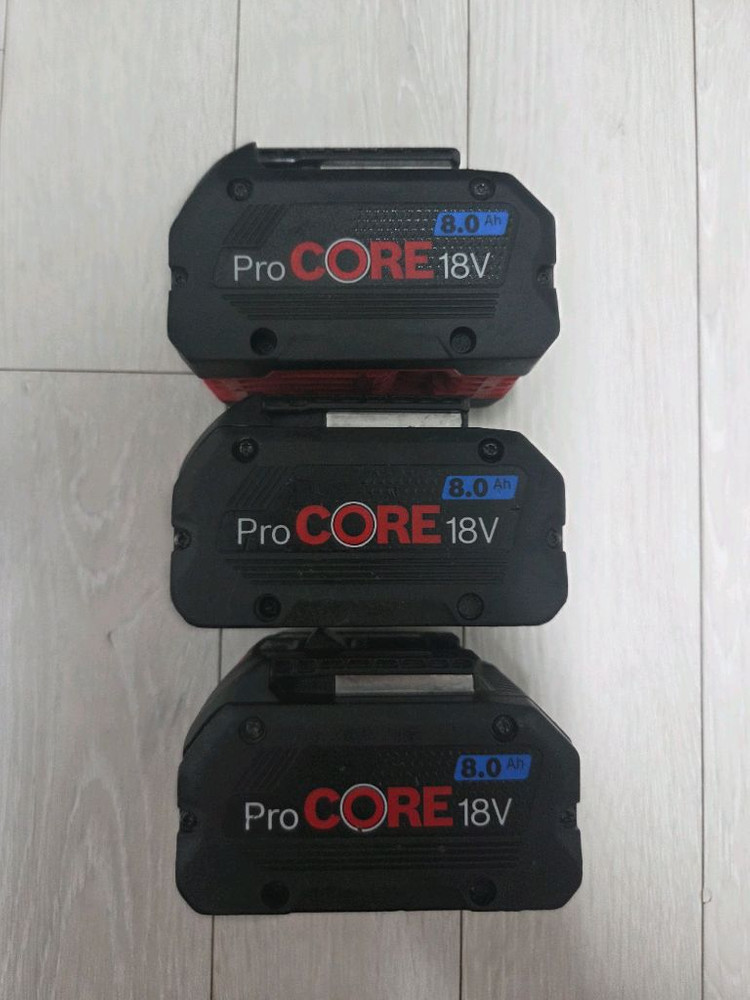 보쉬 정품 배터리 프로코어 8.0--1