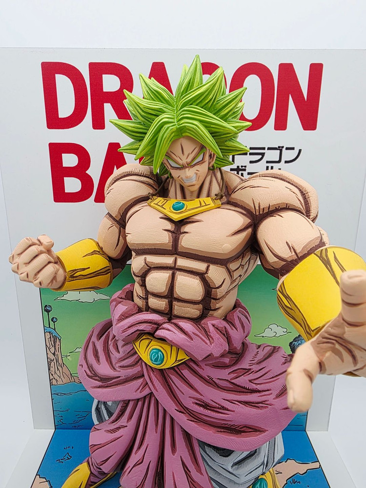 드래곤볼 제일복권 브로리 2D 애니도색 리페인트 피규어 이미지