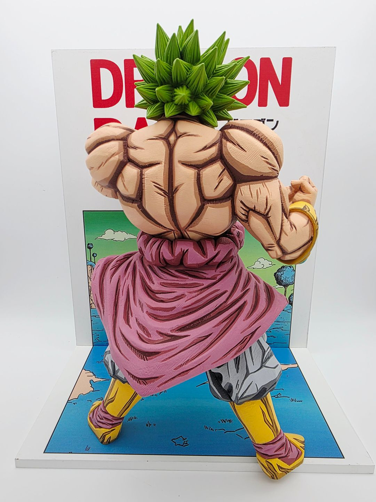 드래곤볼 제일복권 브로리 2D 애니도색 리페인트 피규어 이미지
