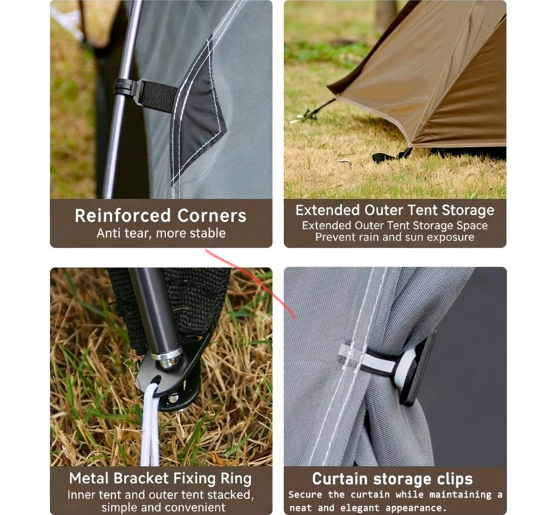 소누토 백패킹 텐트 이미지