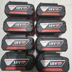 보쉬 정품 배터리 5.0 미사용 보관품