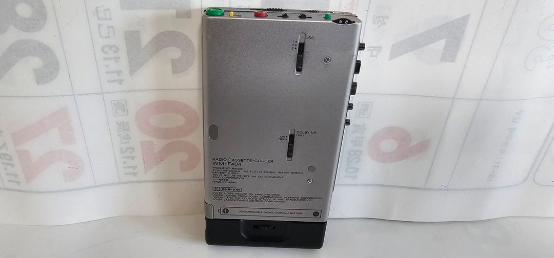 SONY WM-F404 워크맨 작동품--5