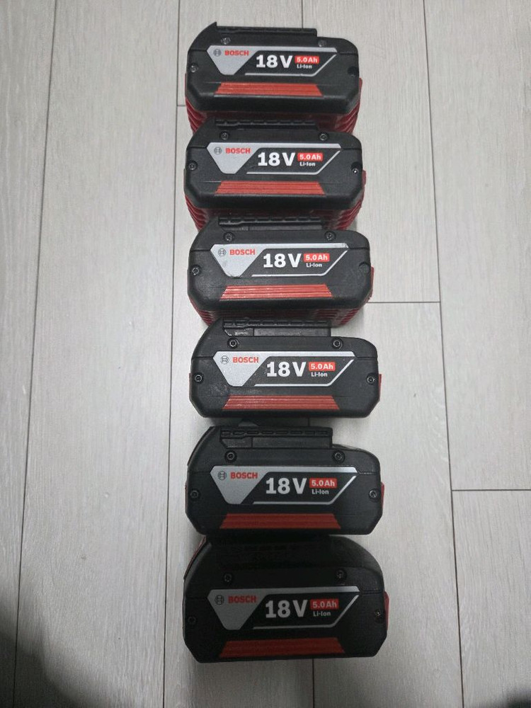 보쉬 정품 배터리 5.0 2025년제품 이미지