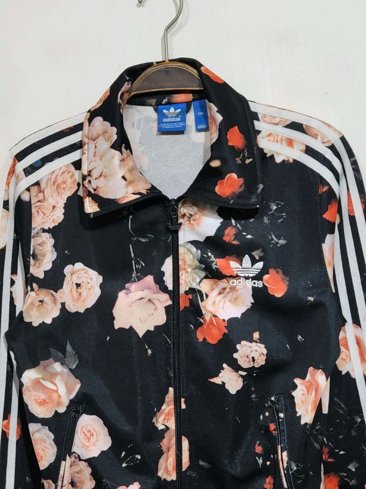 (90) 아디다스 파이어버드 져지 플라워 츄리닝 트랙자켓 이미지