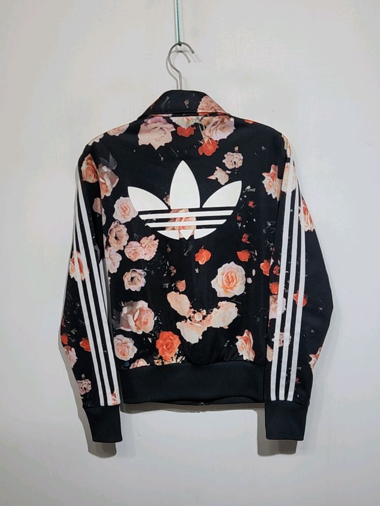 (90) 아디다스 파이어버드 져지 플라워 츄리닝 트랙자켓 이미지
