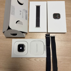 애플워치 울트라2 49mm 풀박스+트레일/알파인 루프