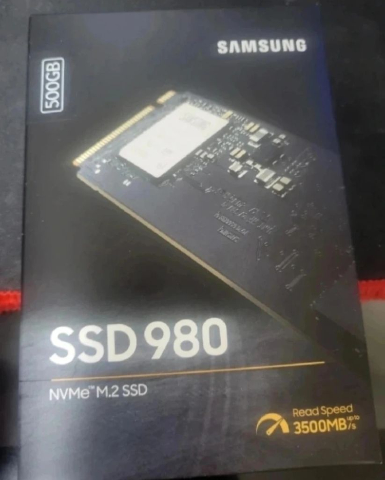 삼성 980 SSD NVME 500GB 미개봉 새상품 이미지