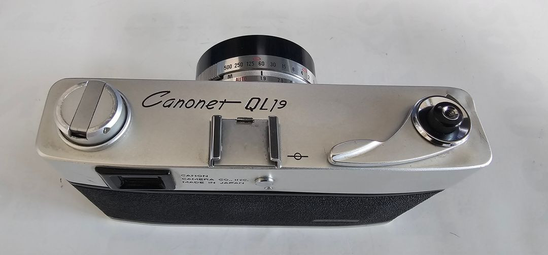 캐논 캐논넷 QL19 기게식 필림카메라--3