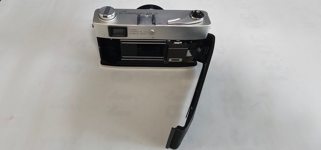 캐논 캐논넷 QL19 기게식 필림카메라--5