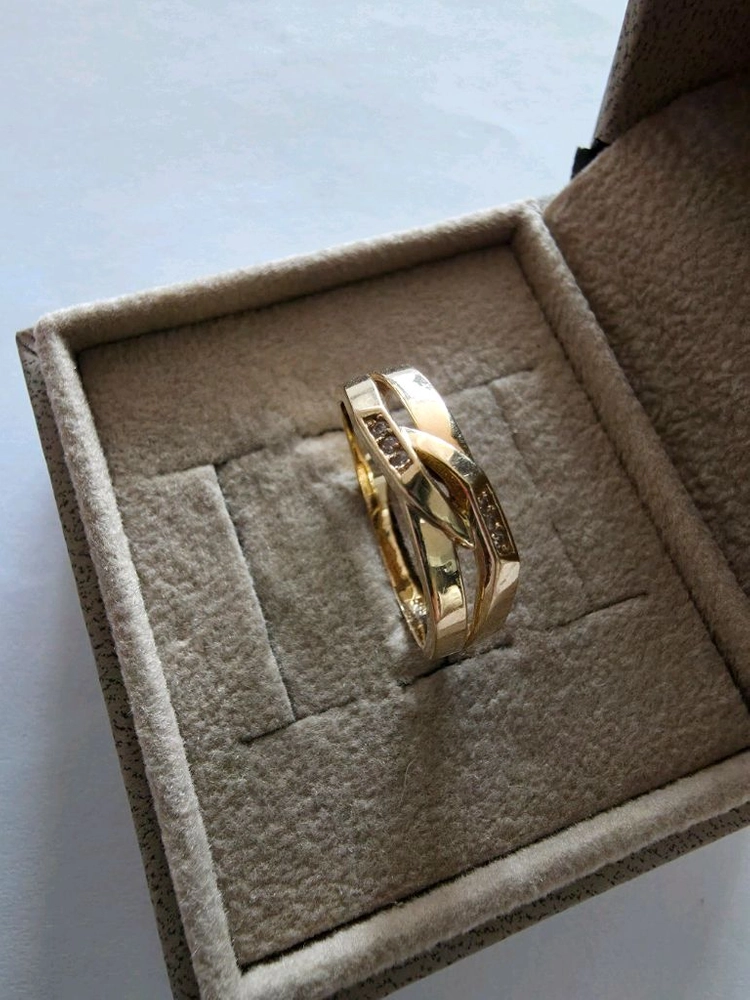 14K 독특한 디쟌 반지 이미지