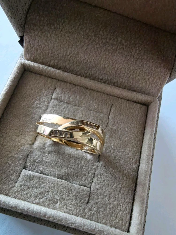 14K 독특한 디쟌 반지 이미지