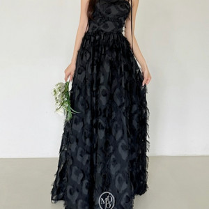 블랙 셀프웨딩드레스 새상품 판매