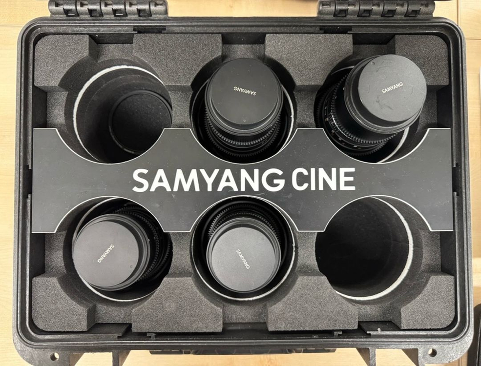 캐논 시네 카메라 & 삼양 시네마 렌즈 판매합니다. 이미지