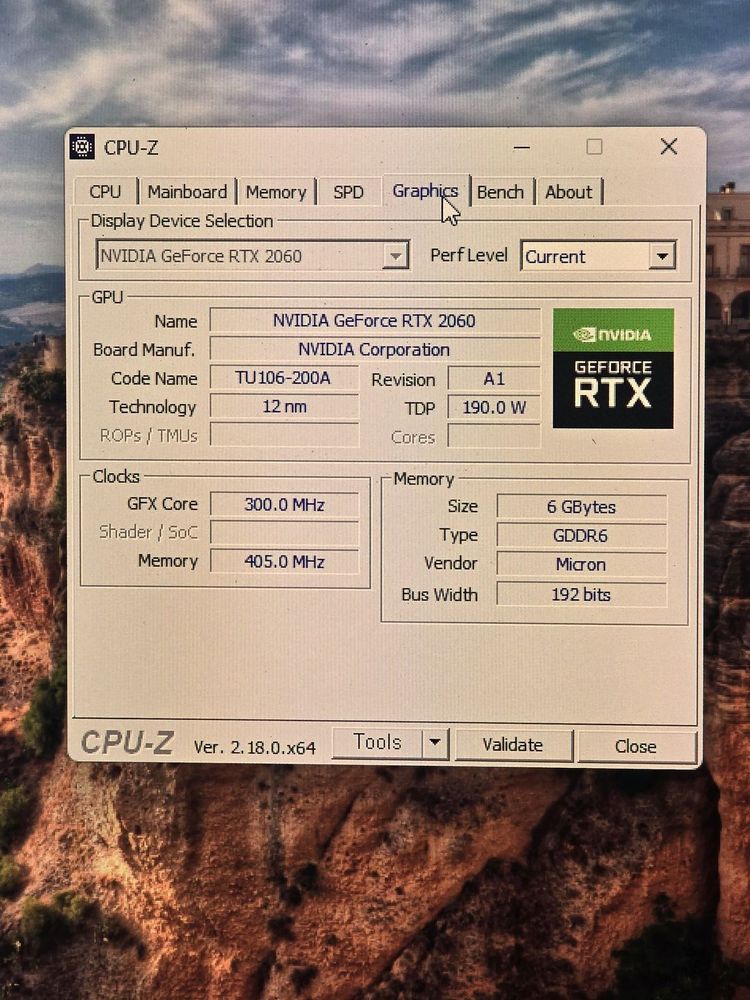 Intel Core i7-8700 CPU GeForce RTX 2060 게이밍 데스크탑 본체 이미지