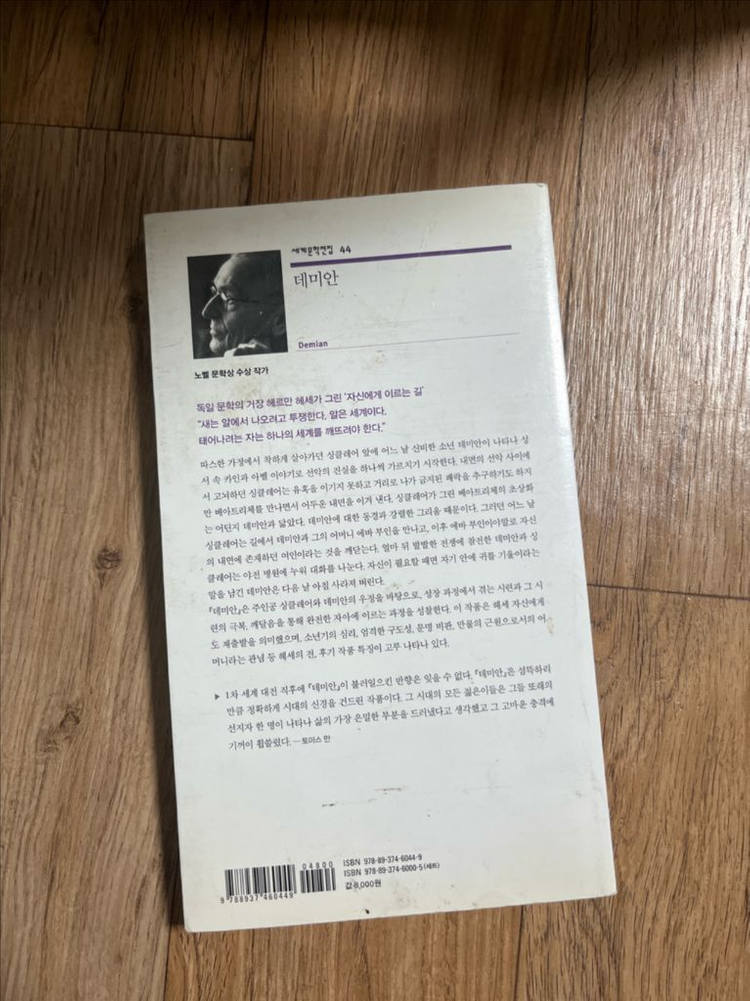 민음사 데미안--2