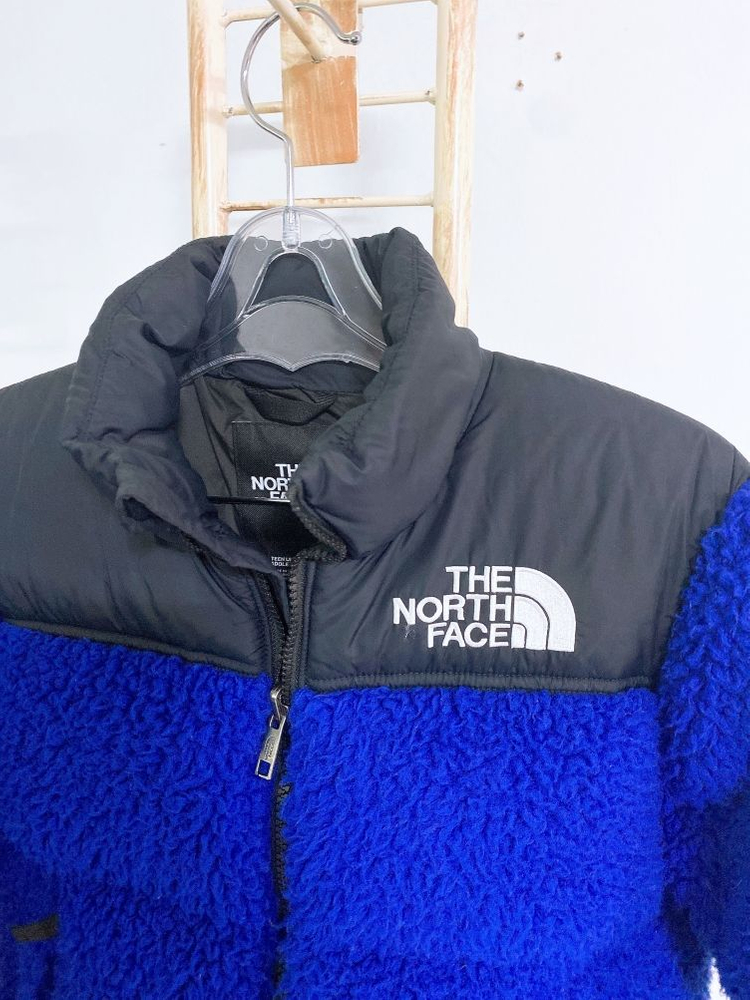 (주니어140(9~10세)노스페이스주니어거위털뽀글이패딩 이미지