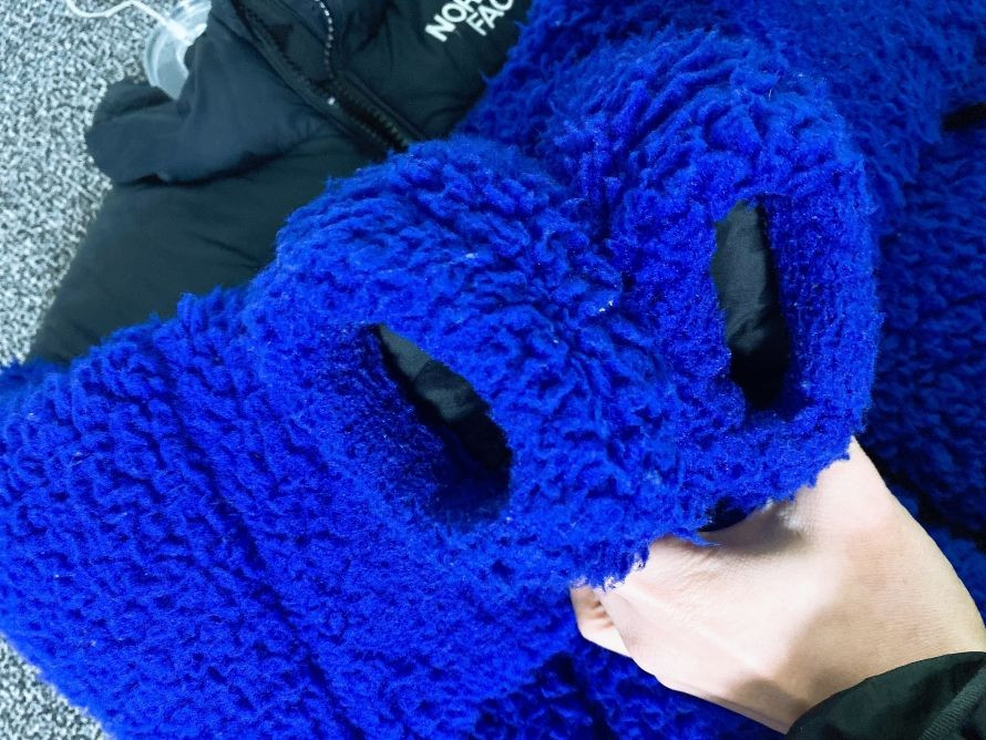 (주니어140(9~10세)노스페이스주니어거위털뽀글이패딩 이미지