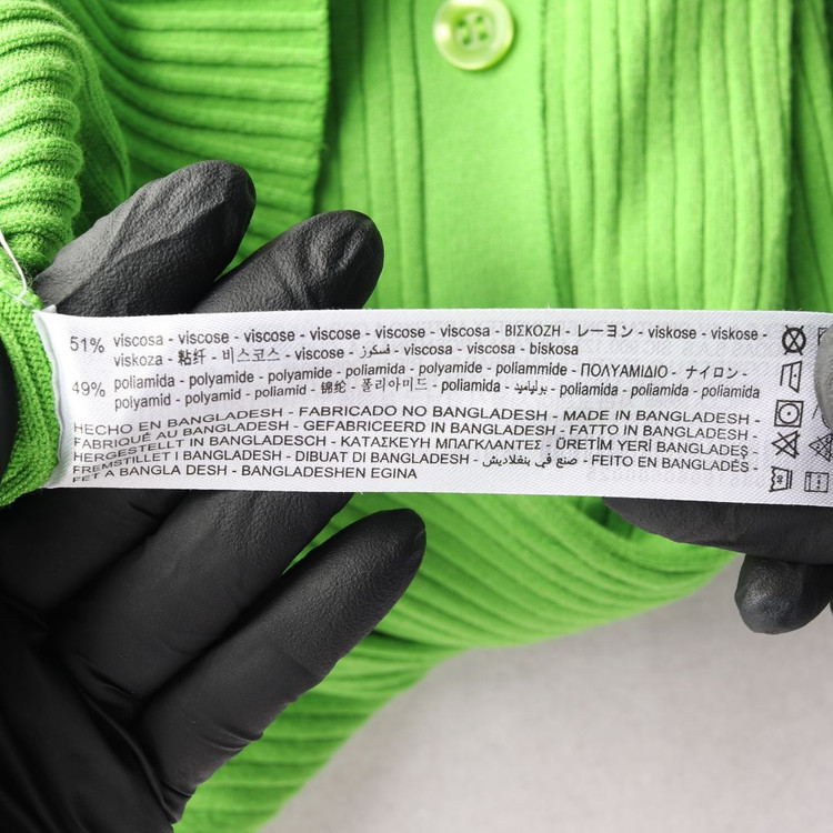 (새상품)ZARA 자라 그린 골지 민소매 카라 롱 니트원피스 S--7