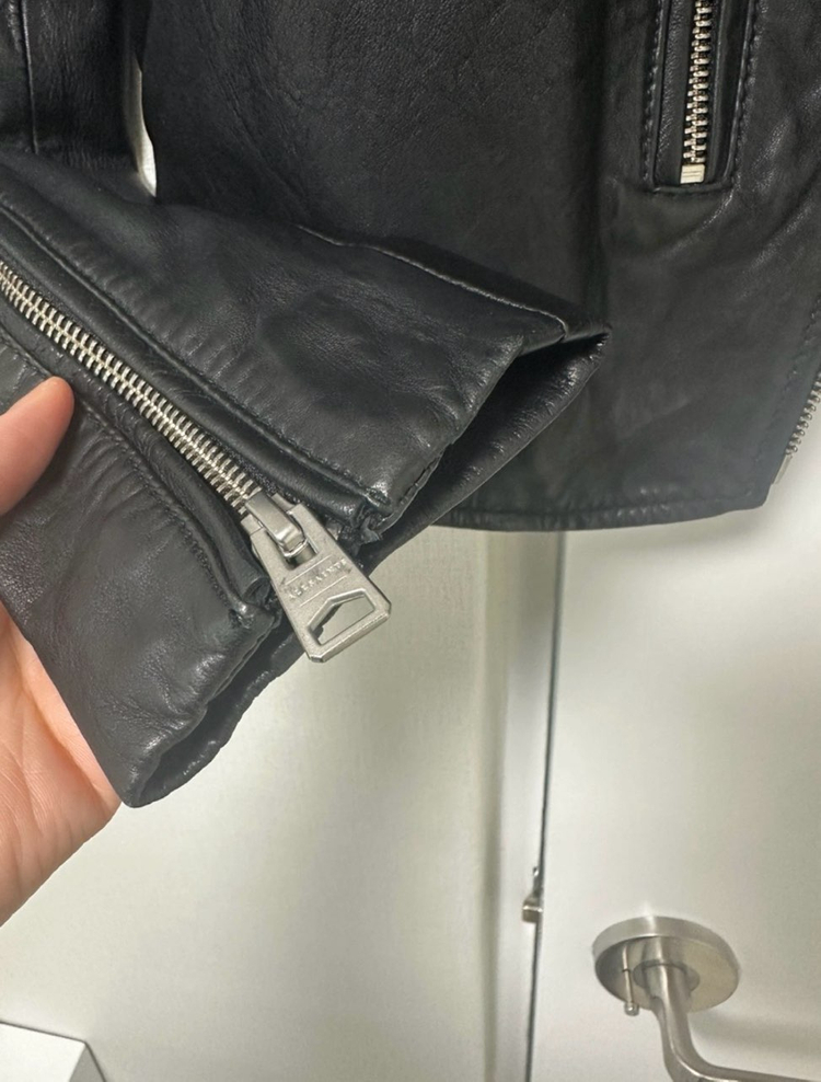 올세인츠 양가죽 바이크자켓--4