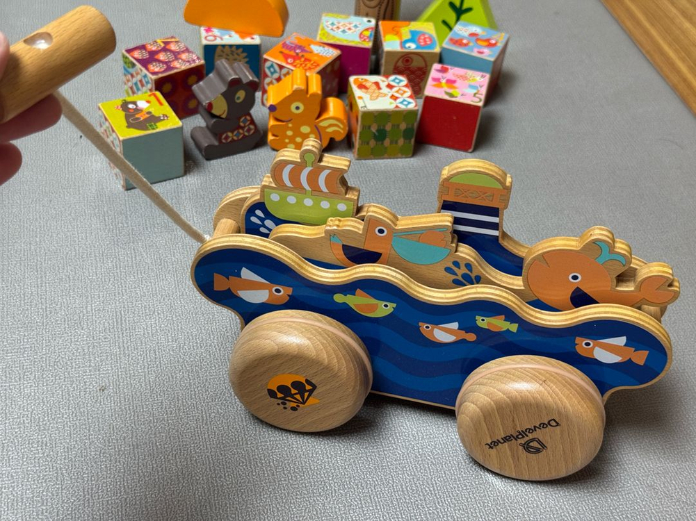 아기 원목장난감 일괄--3