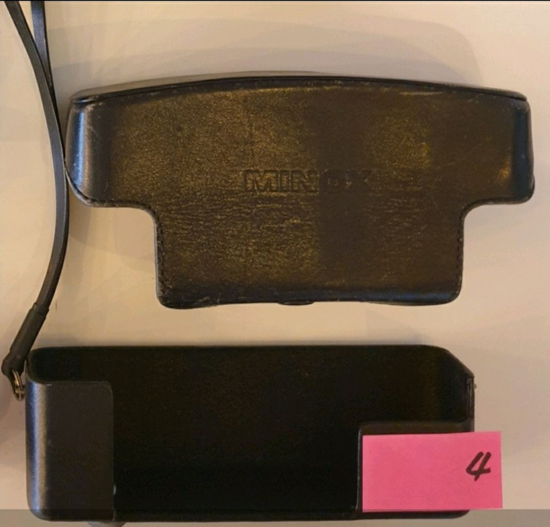 Minox 35 PE (필름카메라) 정품 가죽 케이스--1